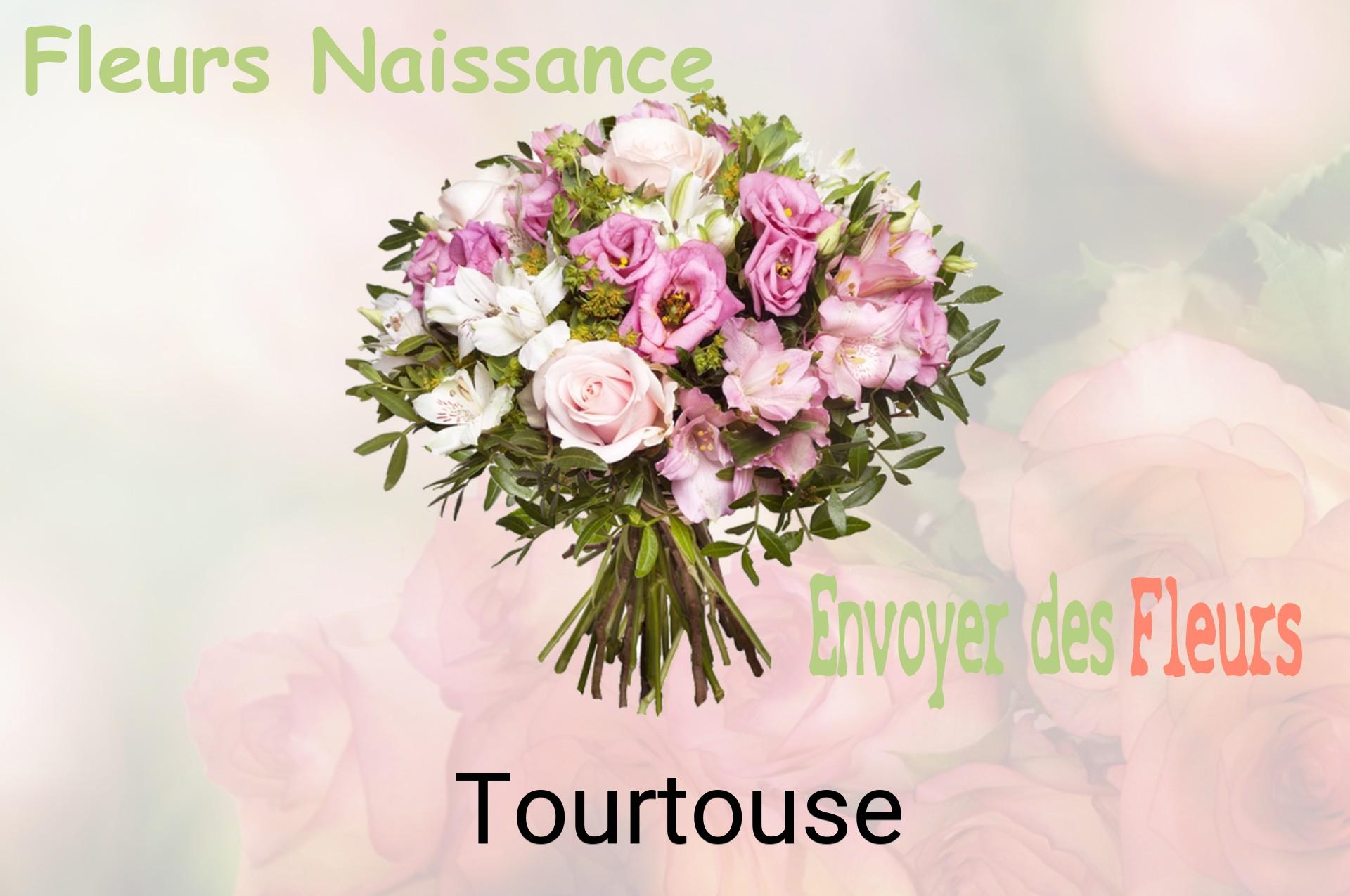 Bouquet de fleurs de naissance livré à Tourtouse